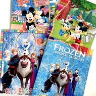 Colouring Book Kids Children Forzen spider man hello kitty big hero Without Sticker *Ready Stock*