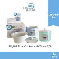 Little Giant Digital Slow Cooker With Timer 1.5l LG.2915
