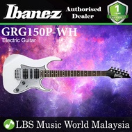 Ibanez GRG150P-WH Solid Body Poplar Humbucker Single Pickup Electric Guitar White (GRG150P)