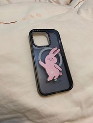 casetify中指兔 15pro iphone磁吸手機殼Moody Bunny by SADSHRIMPS Magsafe love rabbit