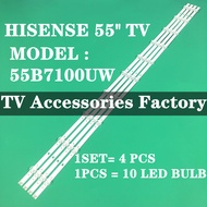 (NEW 1SET) 55B7100UW Hisense 55'' LED TV Backlight / Lamp TV 55B7100