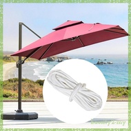 [BaositybbMY] Patio Umbrella Cord Line, Patio Umbrella Cord Rope, Heavy Duty Parts 12ft Portable Pat
