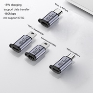 DOU 480Mb Micro USB to Mini USB Adapter Type-C Female to Mini USB 2 0 Male Converter