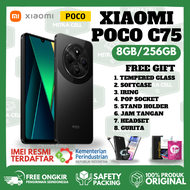 Xiaomi POCO C75 [8+256GB / 6+128GB] - Garansi RAM hingga - 16GB dengan fitur ekspansi, NFC, Baterai 