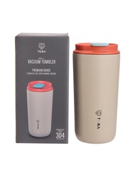 Tora แก้วน้ำสแตนเลส เก็บความเย็น พร้อมฝาปิด รุ่น AW25 ความจุ 470 มล.