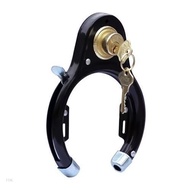 FDK 1PC Bicycle U Shape Bike Cycle Wheel Scooter Motorbike Security Lock With 2 Keys Cycling For Acc