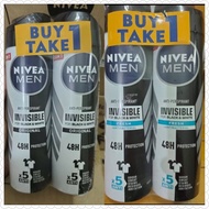 NIVEA MEN Antiperspirant (Deodorant) Spray 150ml * Buy 1 Take 1 same variant *