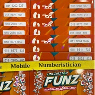 U Mobile GX30 GX38 GX43 Unlimited FUNZ Prepaid Simkad