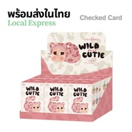 Crybaby Wild but Cutie Check Card Cat