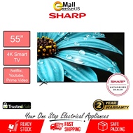 Sharp 4TC55FJ1X 55" FJ1 Series 4K UHD Google TV | LED TV | Television