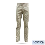 Niyom jeans รุ่น CNA509 กางเกงชิโนขายาว นิยมยีนส์ Niyom jeans สีขาวครีม ผ้าไม่ยืด