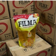 MINYAK GORENG FILMA 2 LITER 1 DUS 6PCS - filma minyak goreng 2 liter - 6pcs Minyak