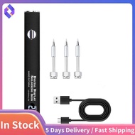 510 Thread Mini Soldering Iron Kit 3 Gear Adjustable Voltage 650mAh Battery Pen Smart Power Pen Weld