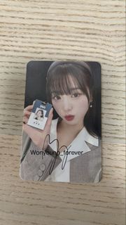 出ive wonyoung簽卡~💞