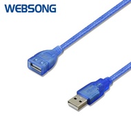 USB 2.0 Male to Female Extension Cable 20CM 1.5M 3M 5M 10M WEBSONG - 20CM