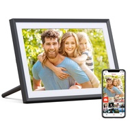 ARZOPA WiFi Digital Photo Frame 10.1 Inch IPS Touchscreen Electronic Photo Frame with 32GB Frameo Digital Picture Frames Share Photos Videos Music Calendar Alarm Auto Rotate