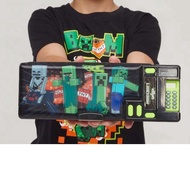 Smiggle X MINECRAFT Pencil CASE POP OUT - SMIGGLE Pencil Place