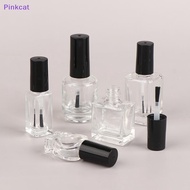 Pinkcat 3/4/5/8/10/15ml Sub-paed Nail Polish Bottle Nail Gel Empty Bottle with Brush Glass Empty Bot