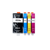 Ink Cartridge for HP 923/924/925e Black And Color Printing Ink Water Compatible with HP 8120e/8122e/