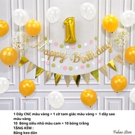 [GIÁ RẺ VÔ ĐỊCH] Set trang trí sinh nhật cho bé người lớn party Fubao Store