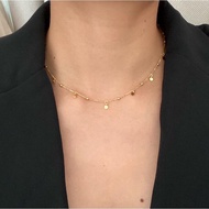 imean.store - Light neon necklace | สร้อยคองานไทเทเนี่ยมชุบทอง 18k gold