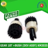 GEAR 18T + BUSH (DEV ASSY) KM3035 - 2BL1-4620 CT
