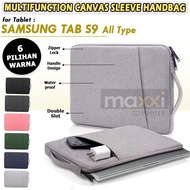Samsung Tab S9 Plus Ultra Tablet 12 14 Inch Sleeve Handle Tas Sarung