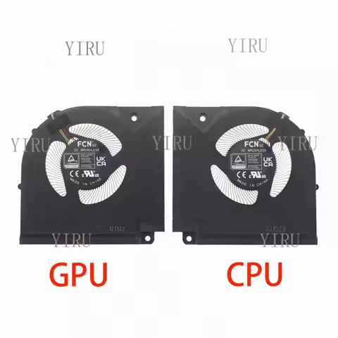 LL+ Laptop CPU GPU Cooling Fan DC12V 0.6A 4-Pin for Gigabyte Aorus 17X AZF RTX 4090