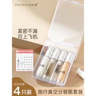 B. b. Vacuum Portable Travel Sub-bottling Spray Lotion Bottle Set Push Type Water Lotion Liquid Foun