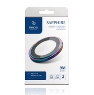 (ส่งฟรีมีของแถม) กระจกกันรอย เลนส์กล้อง IMOS Sapphire Lens Protector สำหรับ iPhone 16e / 16 / 15 / 1