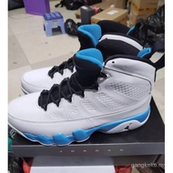 Readystock Air Jordan 9 Retro 'Powder Blue' 2024 FQ8992-101 Men's Sneaker Basketball Shoes