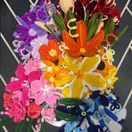 Bouquet Graduation | Chenille Fuzzy Flower 30Pcs Mix