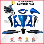 (Có bán lẻ) Dàn áo xe Blade Số K57 năm 2019 màu Xanh đen - Phanh đĩa - B189 chính hãng Honda
