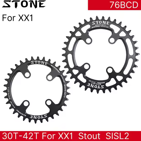 Stone Chainring 76 BCD For Sram XX1 Stout SiSl2 Round 30T 32T 34 36 38T 40T tooth MTB Bike Cycling B