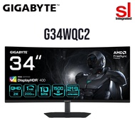 GIGABYTE G34WQC2 2K(WQHD) 1ms VA 200HZ Gaming Monitor