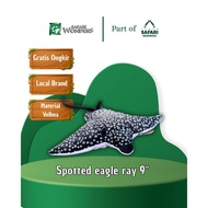 Safari Wonders - Plushie Spotted Eagle Ray 9" - Official Taman Safari Indonesia