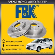 [ FBK ] Proton Exora CPS CFE BOLD TURBO Front / Rear Brake Disc Rotor Original