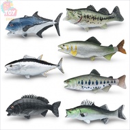 Simulation Sea Animal Toys Big Mahalfish Salmon Model Toys