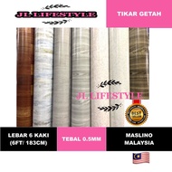 TIKAR GETAH EKONOR &amp; MASLINO 6 KAKI 🇲🇾 MALAYSIA 👍 TEBAL 0.5MM BUATAN MALAYSIA TAHAN LASAK MURAH BEST QUALITY