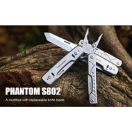 ROXON PHANTOM S802S 16 IN 1 MULTITOOL KNIFE CAMPING OUTDOOR SURVIVAL -Bravata Store