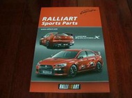 2008 Mitsubishi 三菱 Evo evolution X Ralliart Sports Parts 型錄