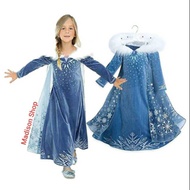 Frozen 2 Elsa Costume Dress Elsa Costume Cosplay Halloween Clothes Party Costume Children's Gift
