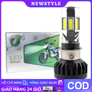 Đèn pha led 6 tim hàng loại 1 35w RTD-M02E Chính Hãng Lắp Ô Tô Xe Máy Mẫu Mới 2024