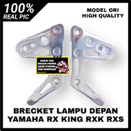 BREKET BRACKET BRICKET PANGKON LAMPU DEPAN DUDUKAN LAMPU DEPAN CNC AS 30 31 33 PNP RX KING RXK RXS C