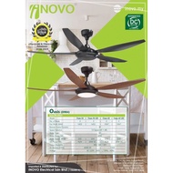 Inovo ceiling fan DC motor 56" ( Qasis )