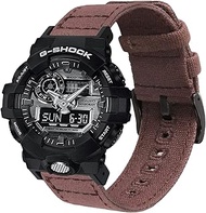 Replacement Canvas Watch Strap for Casio Men Women G-Shock GA-110/100/120/150/200/300/400 GD-100/110