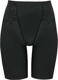 GRC423 Women's Girdle, Slimming Silhouette, Long Length, Secure, Tummy Flat, Sweat Absorbent, Quick 