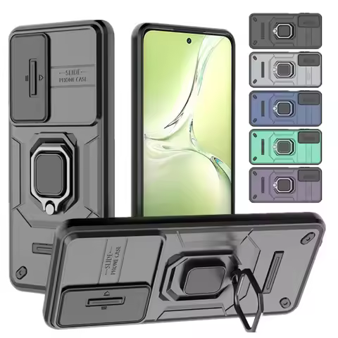 Armor Shockproof Case For OPPO A80 5G A3 Pro K12x A60 4G A3x Protective Cover Ring Magnetic Stand Ho