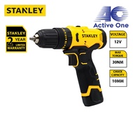 ACTIVEONE STANLEY 12V Cordless Drill Driver - SCD10D2K-B1 - Fulfilled by ACTIVEONE