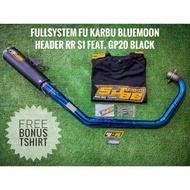 Knalpot Fullsystem Sj88 Fu Karbu Rr S1 Bluemoon (Free Tshirt) Rdn